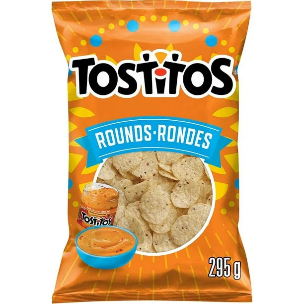 Tostitos Bite Size Round White Corn Tortilla Chips | (295g)
