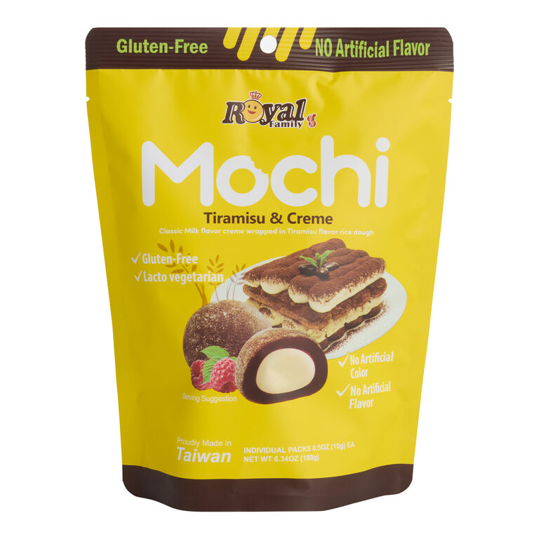 Decadent Tiramisu Crème Mochi – Creamy, Chewy & Pure Indulgence - 6.3 oz