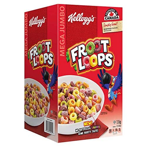 Kellogg's Froot Loops Breakfast Cereal – 38.8 oz,