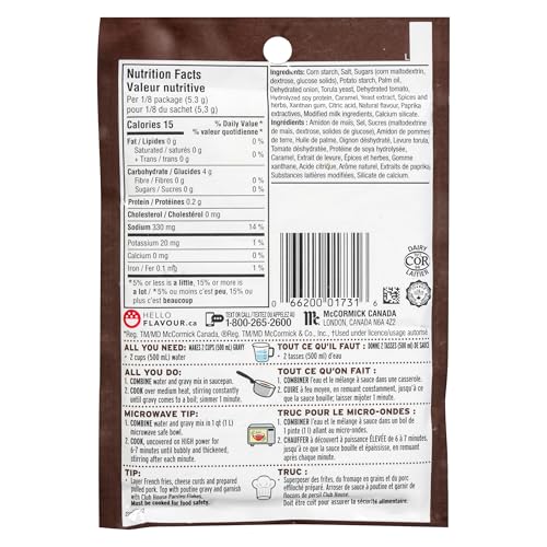 Club House Poutine Gravy Mix, 42g