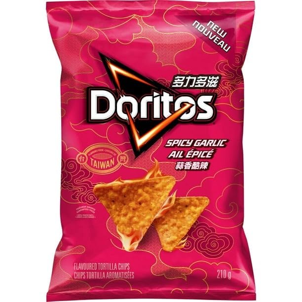 Doritos Spicy Garlic Tortilla Chips - ( 7.4 oz)