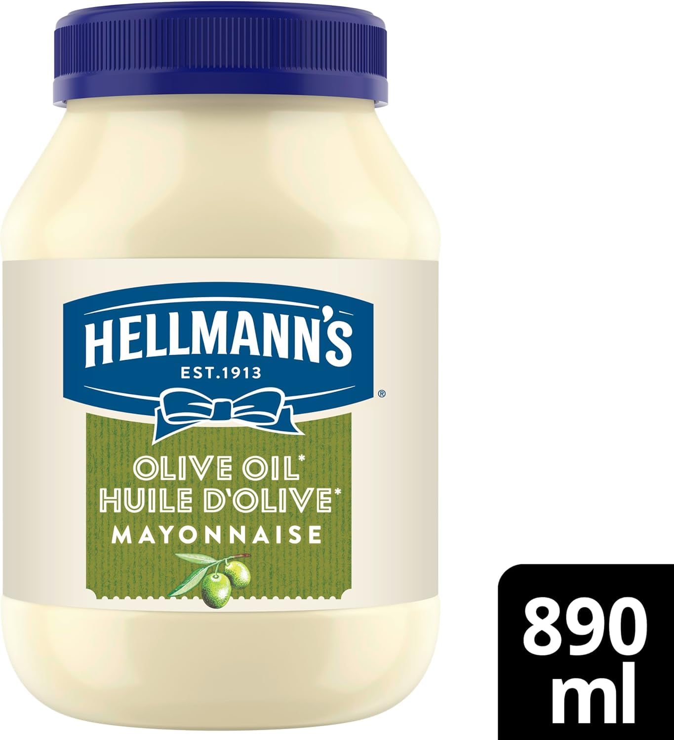 Hellmann's Olive Oil Mayonnaise - 890 ml