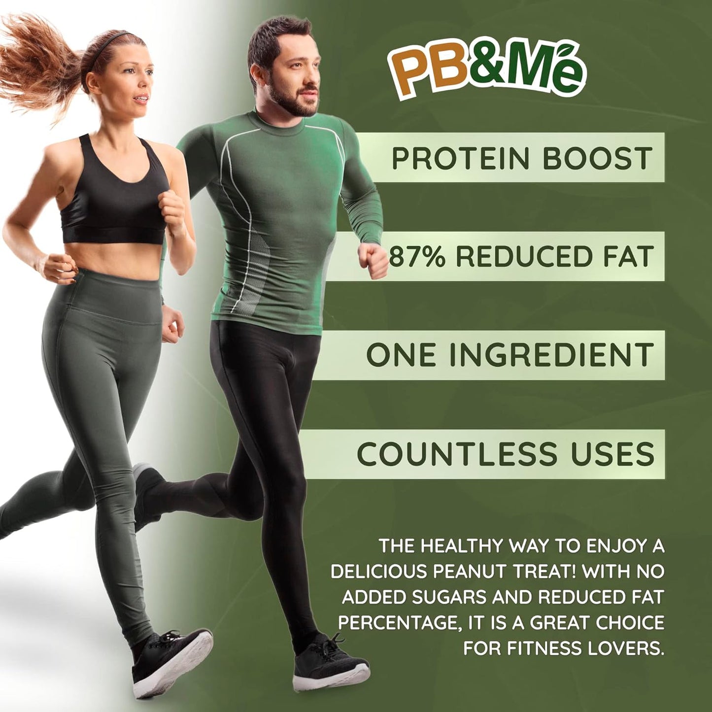 PB&Me Powdered Peanut Butter: ( Gluten-Free, 200g)