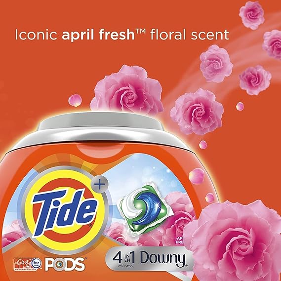 Tide PODS Laundry Detergent Pacs (104 Ct, April Fresh)