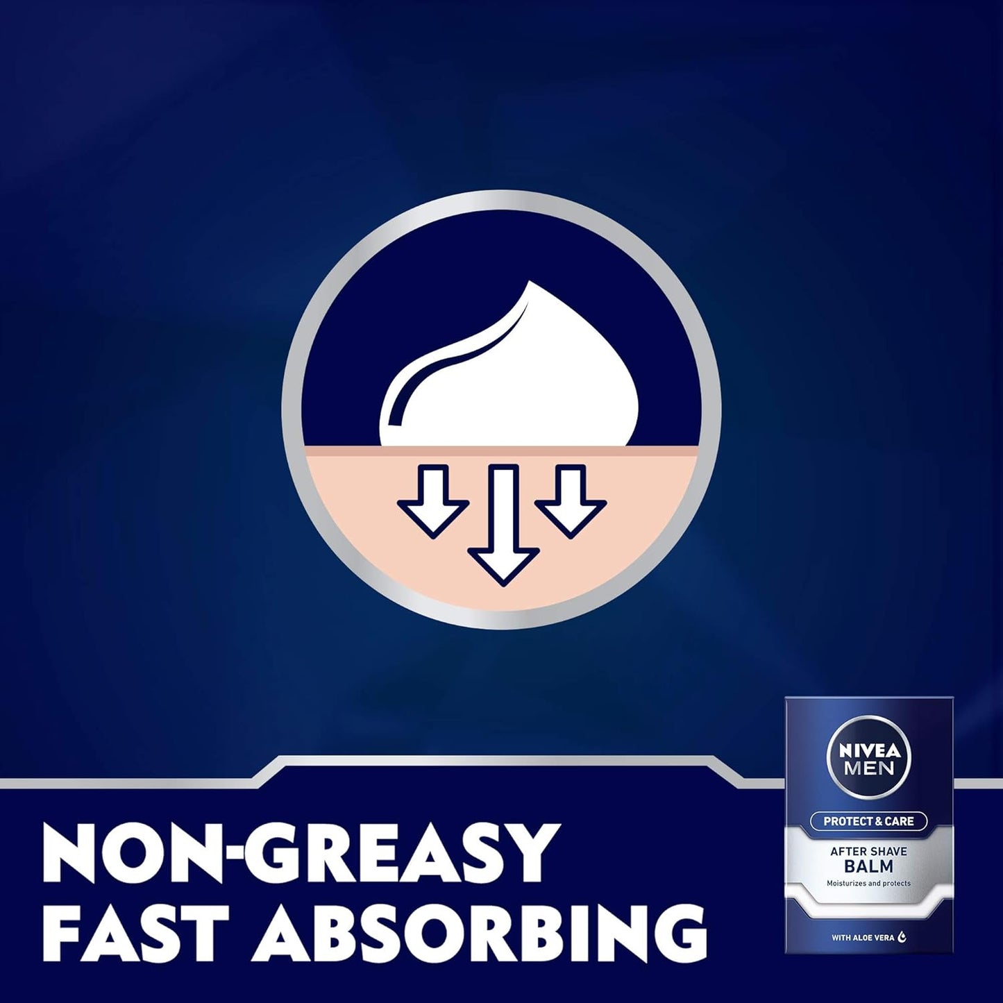 NIVEA MEN Sensitive Post Shave Balm | For Sensitive Skin (100ml)