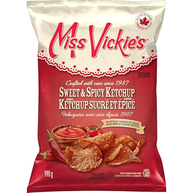 Miss Vickie's Sweet & Spicy Ketchup Potato Chips 190g