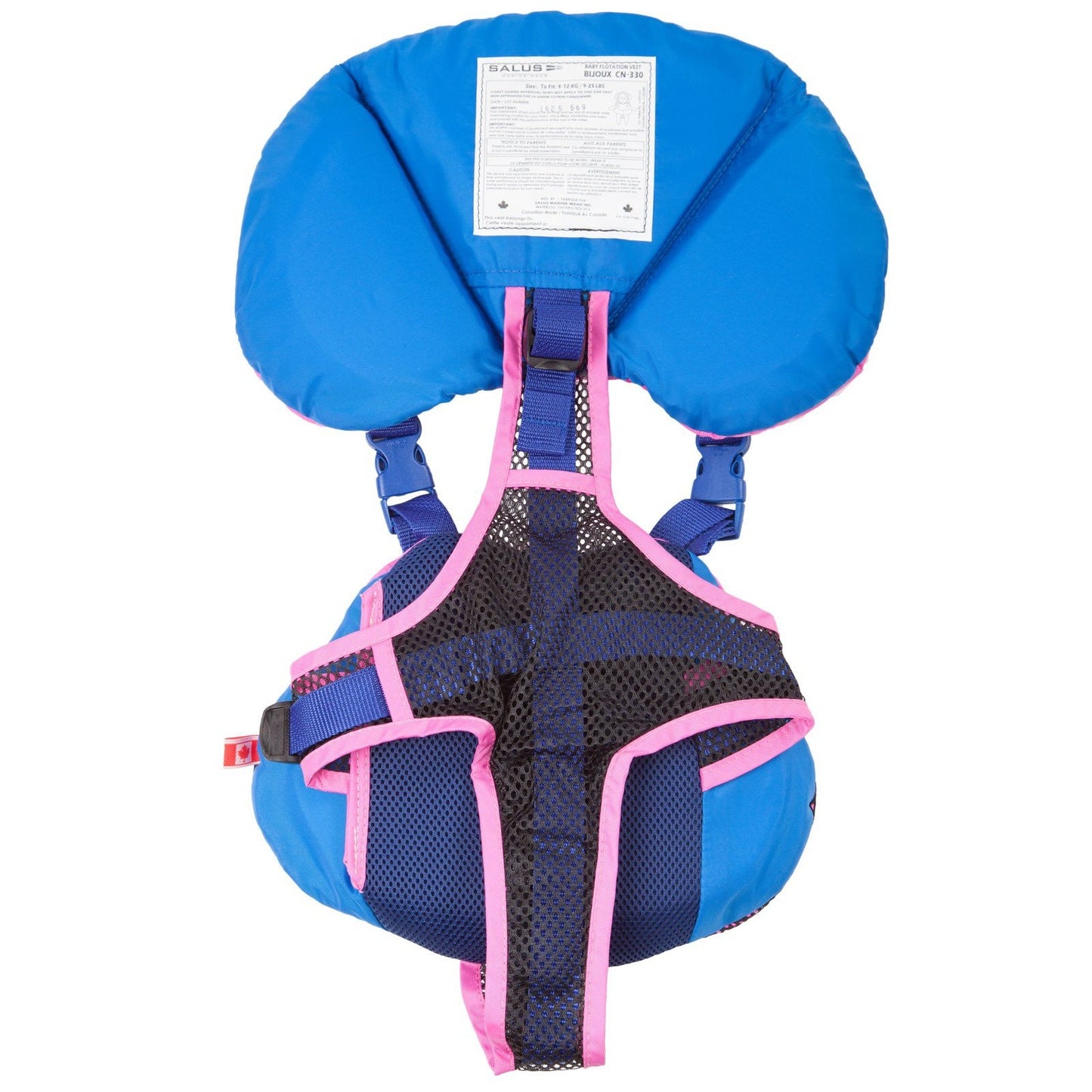 Salus Bijoux Baby Flotation Vest (9-25 lbs) - Pink
