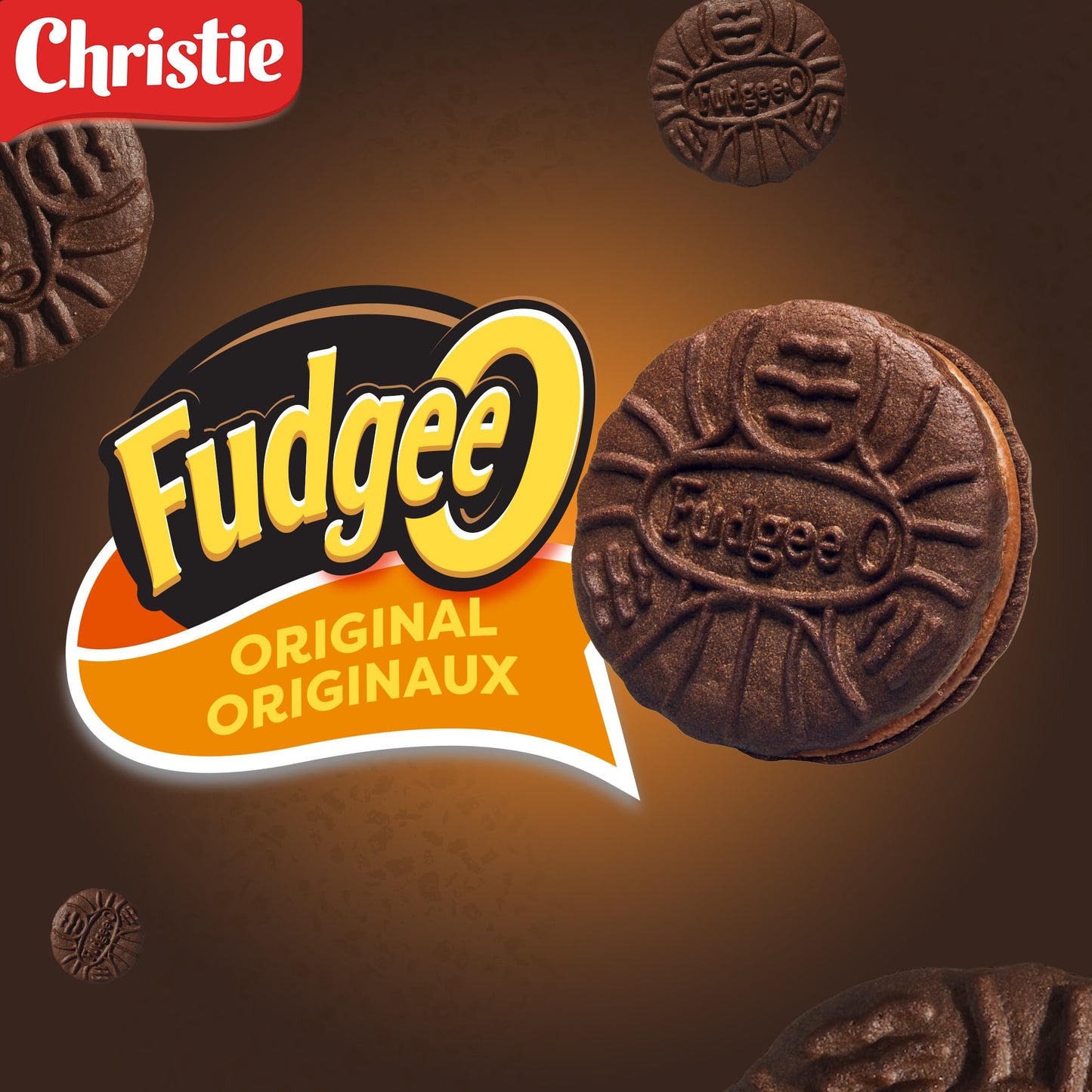 FudgeeO Original Double Chocolate Sandwich Cookies | 10.68 oz