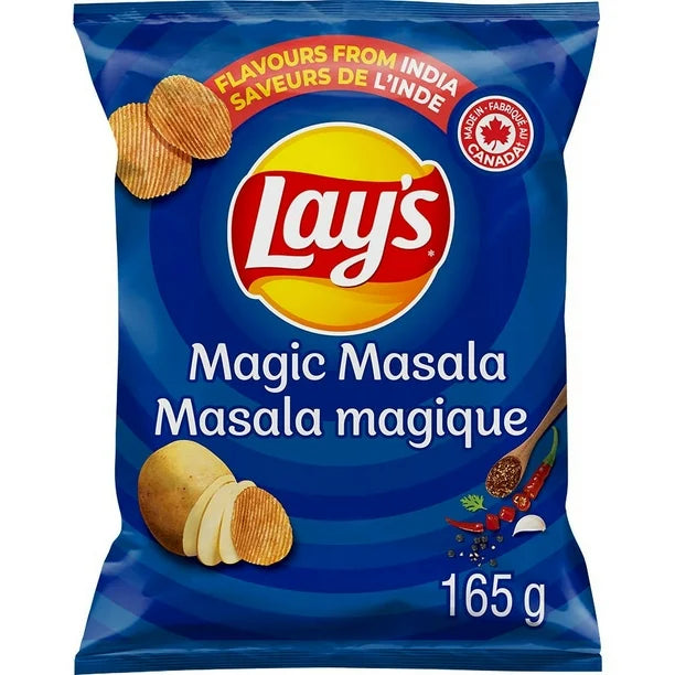 Lay's Magic Masala Chips | Exotic Spice Blend (165g)
