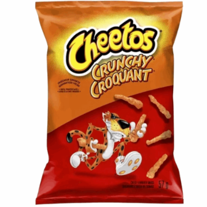 Cheetos Crunchy Cheese Flavored Snacks - Gluten-Free (2 oz Bags, 4 Pack)