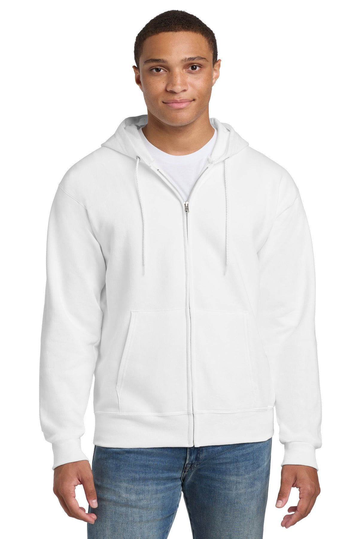 Hanes® Ultimate Cotton® - Full-Zip Hooded Sweatshirt. F283