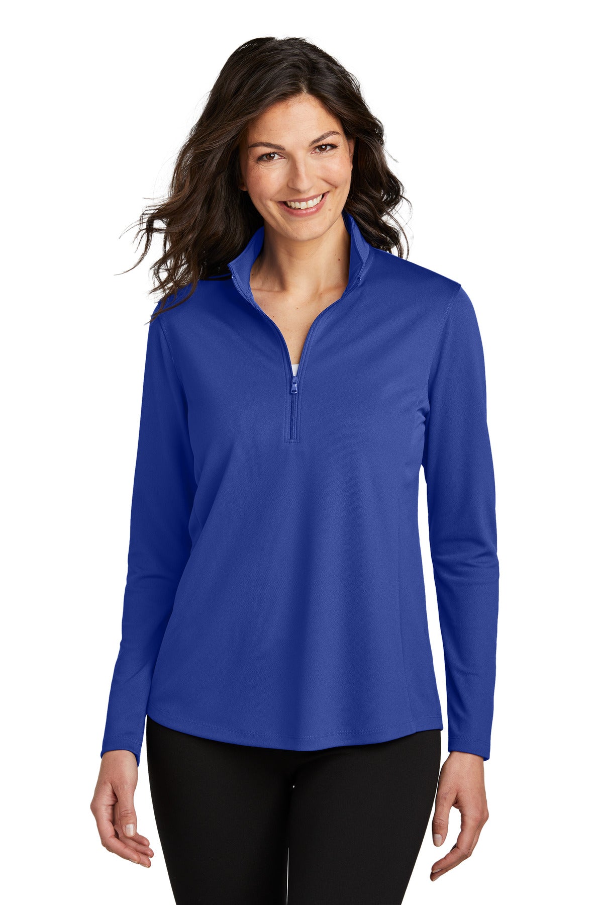 Port Authority® Women's Dry Zone® UV Micro-Mesh 1/4-Zip LK112