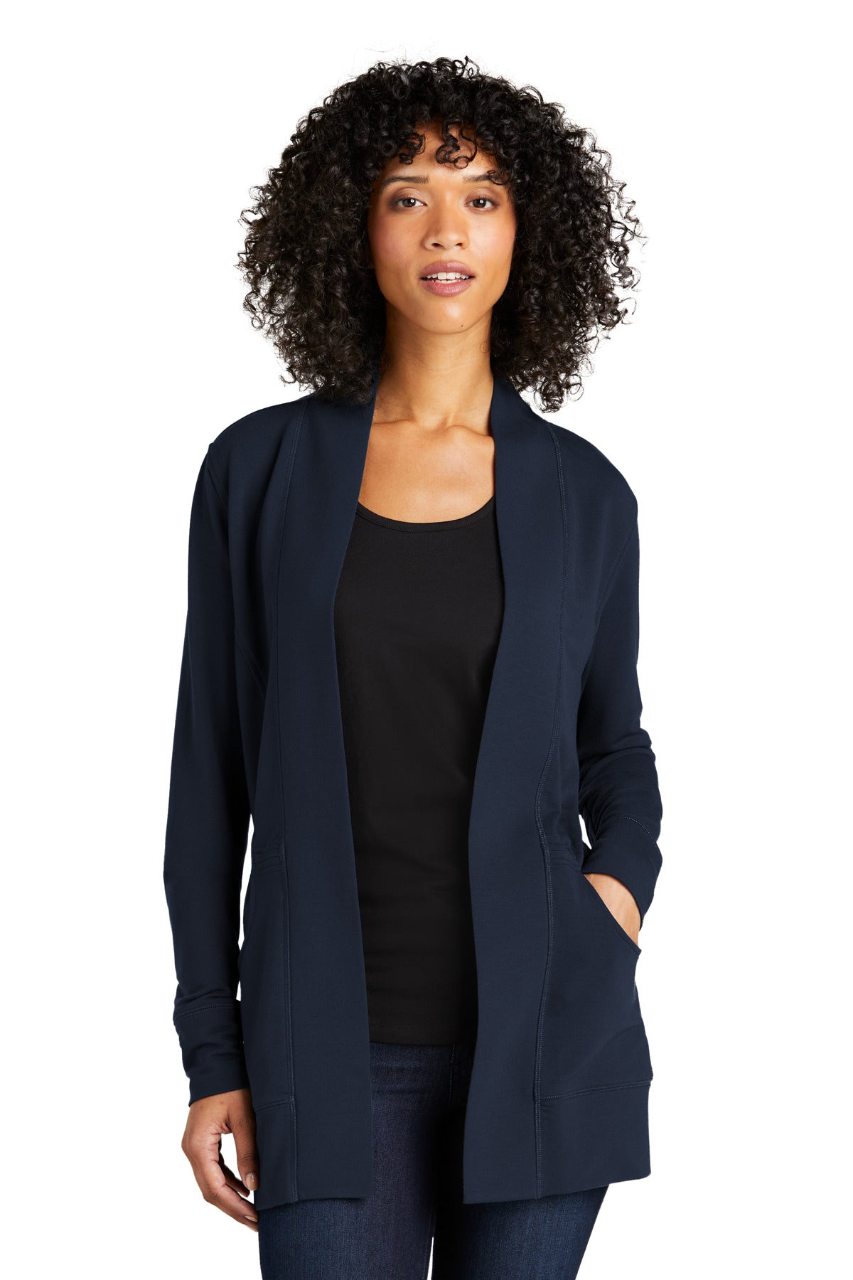 Port Authority® Women's Microterry Cardigan LK825