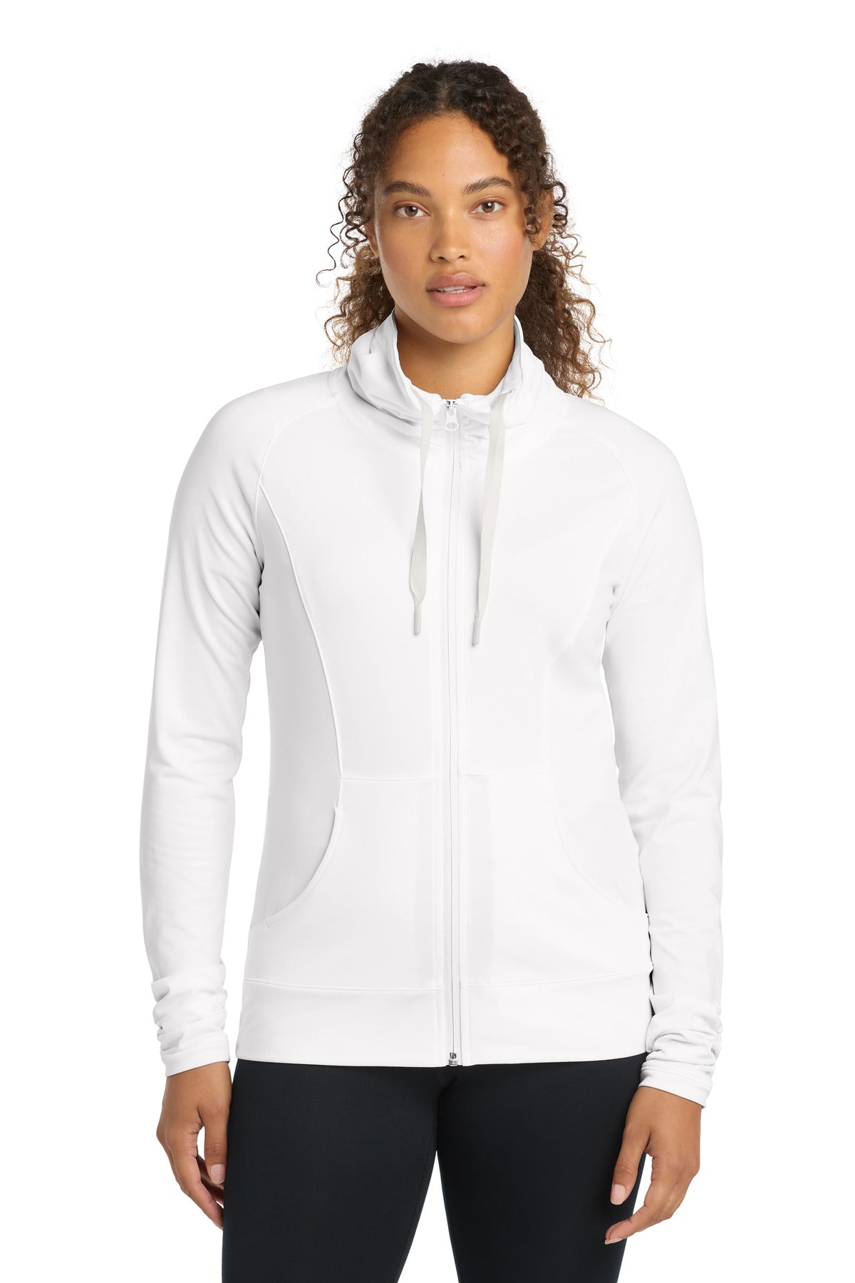 Sport-Tek® Women's Sport-Wick® Stretch Full-Zip Jacket. LST852