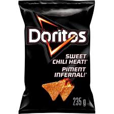 Doritos Sweet Chili Heat Chips | Tortilla Chip, 8.25 oz
