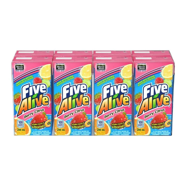 Five Alive Berry Citrus 8 Pack Juice Box