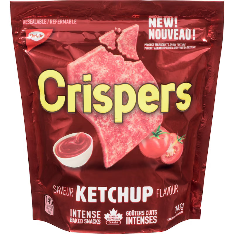 Crispers Ketchup Crackers 145g