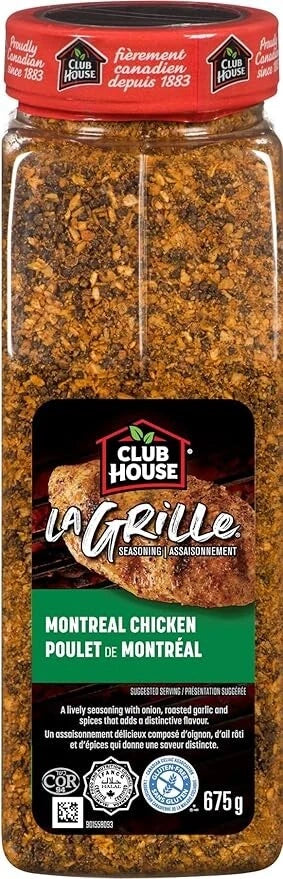 Club House La Grille Montreal Chicken Spice 675g