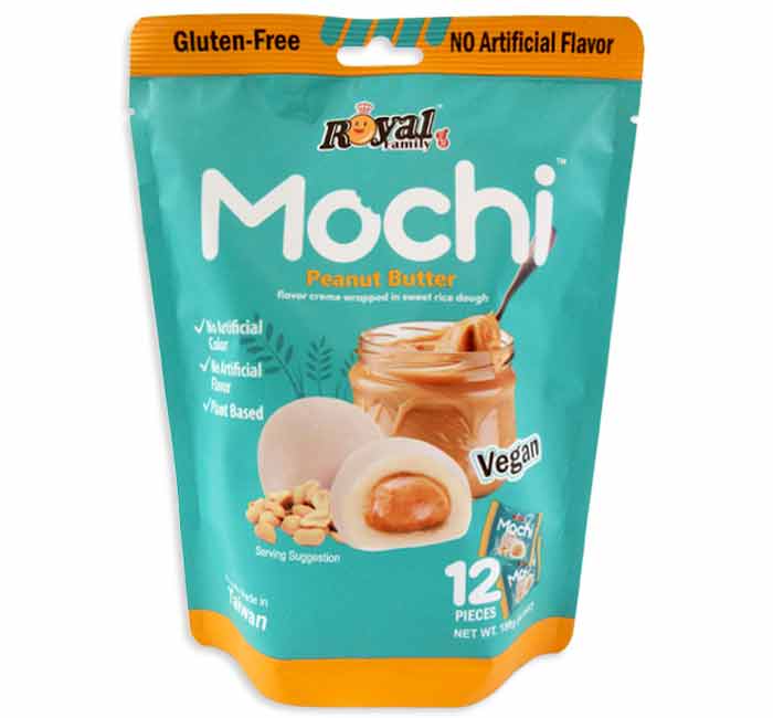 Creamy Peanut Butter Mochi – Soft, Chewy & Irresistibly Delicious 6.3 oz