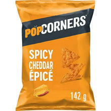 Popcorners Spicy Cheddar Never Fried Snacks - 4 Pack (142g)