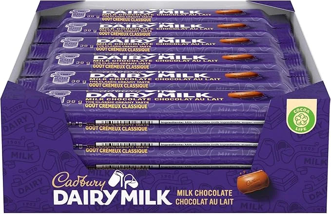 Dairy Milk Milk Chocolate 24 Bar Set