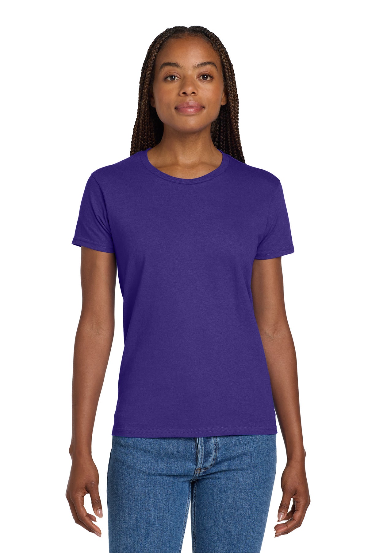 Gildan® Women's Ultra Cotton® 100% US Cotton T-Shirt. 2000L