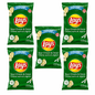 Lay's Sour Cream & Onion Flavored Chips - Gluten Free | Crispy Potato Snack | 7.75 oz (220g)