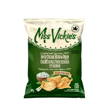 Miss Vickie's Sour Cream & Onion Herb Chips - 4 Pack (40g)