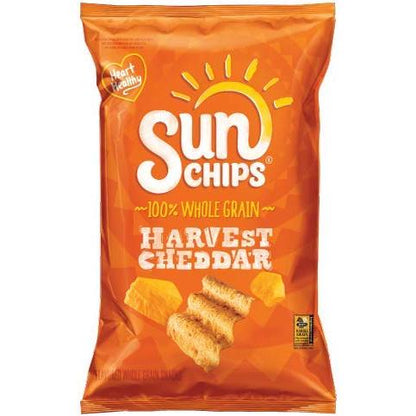 SunChips Harvest Cheddar Wavy Multigrain Snacks  | 7.25 oz