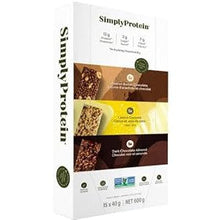 SimplyProtein Plant-Based Protein Bars (15 x 40g) – 12g