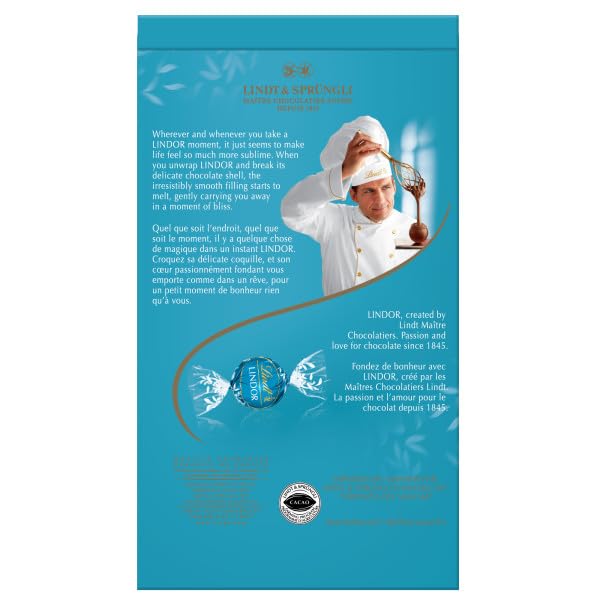 LINDOR Milk Caramel Sea Salt Truffles 150g