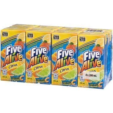 Five Alive Citrus Juice Box (8-Pack) 6.7Oz