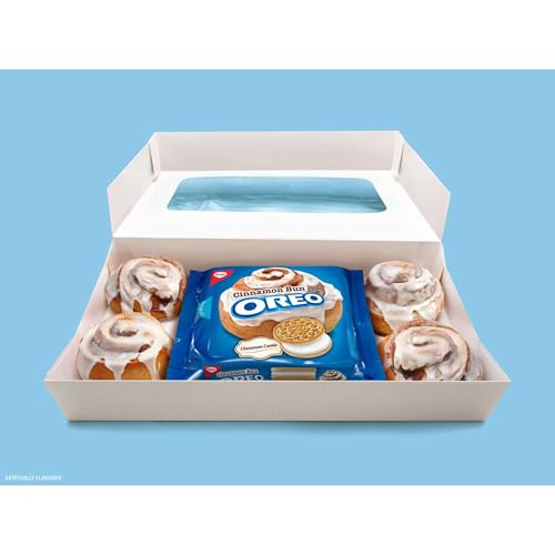 Oreo Cinnamon Bun Sandwich Cookies - 261g,