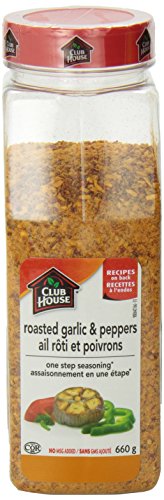 Club House Roasted Garlic and Red Pepper One Step Seasoning 660g