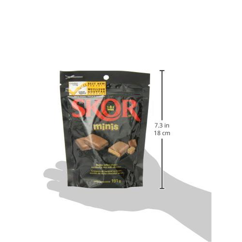 SKOR Minis | Butter Toffee & Milk Chocolate Candy (191g Bag)