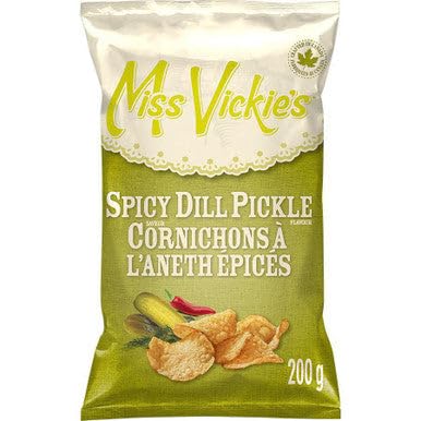 Miss Vickie's Spicy Dill Pickle Chips - (7 oz Bag)