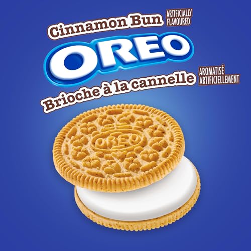 Oreo Cinnamon Bun Sandwich Cookies - 261g,