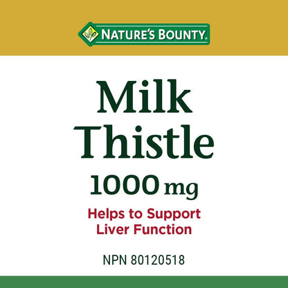 Nature's Bounty Milk Thistle (Value Size, 200 Softgels)