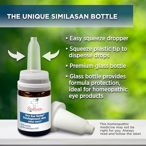 Similasan Dry Eye Relief Homeopathic Eye Drops | Soothes Dryness & Redness  (10 ml)