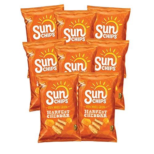 SunChips Harvest Cheddar Wavy Multigrain Snacks  | 7.25 oz