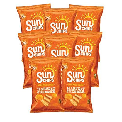 SunChips Harvest Cheddar Wavy Multigrain Snacks  | 7.25 oz