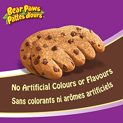 Bear Paws Chocolate Chip Cookies -  240g, 6 Pouches