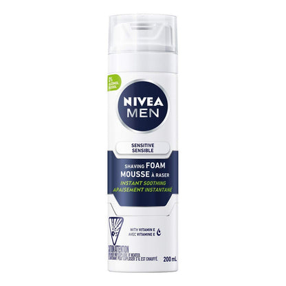 Nivea Men Sensitive Shaving Foam | 6.7 oz
