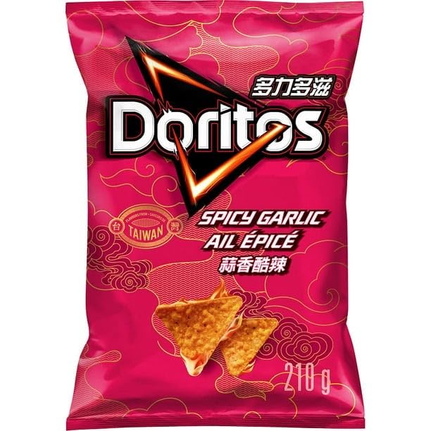 Doritos Spicy Garlic Tortilla Chips - ( 7.4 oz)