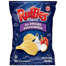 Ruffles All Dressed Flavor Ridged Potato Chips ( 200g)