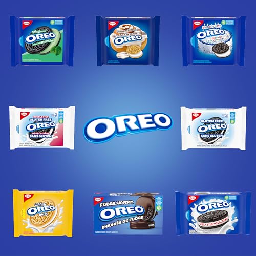 Oreo Cinnamon Bun Sandwich Cookies - 261g,