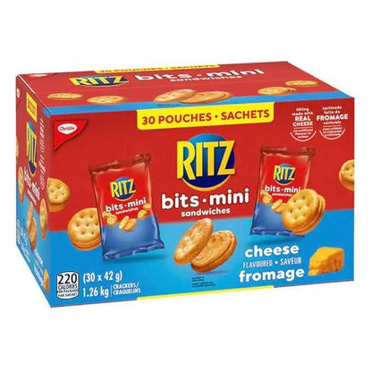 Ritz Bits Cheese Sandwich Crackers – 30 Packs