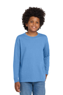 Gildan® Youth Heavy Cotton™ 100% Cotton Long Sleeve T-Shirt. 5400B