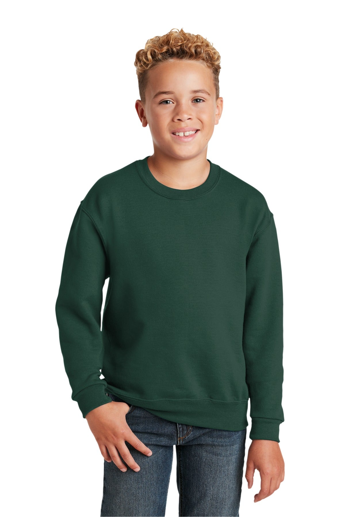 Jerzees® - Youth NuBlend® Crewneck Sweatshirt.  562B