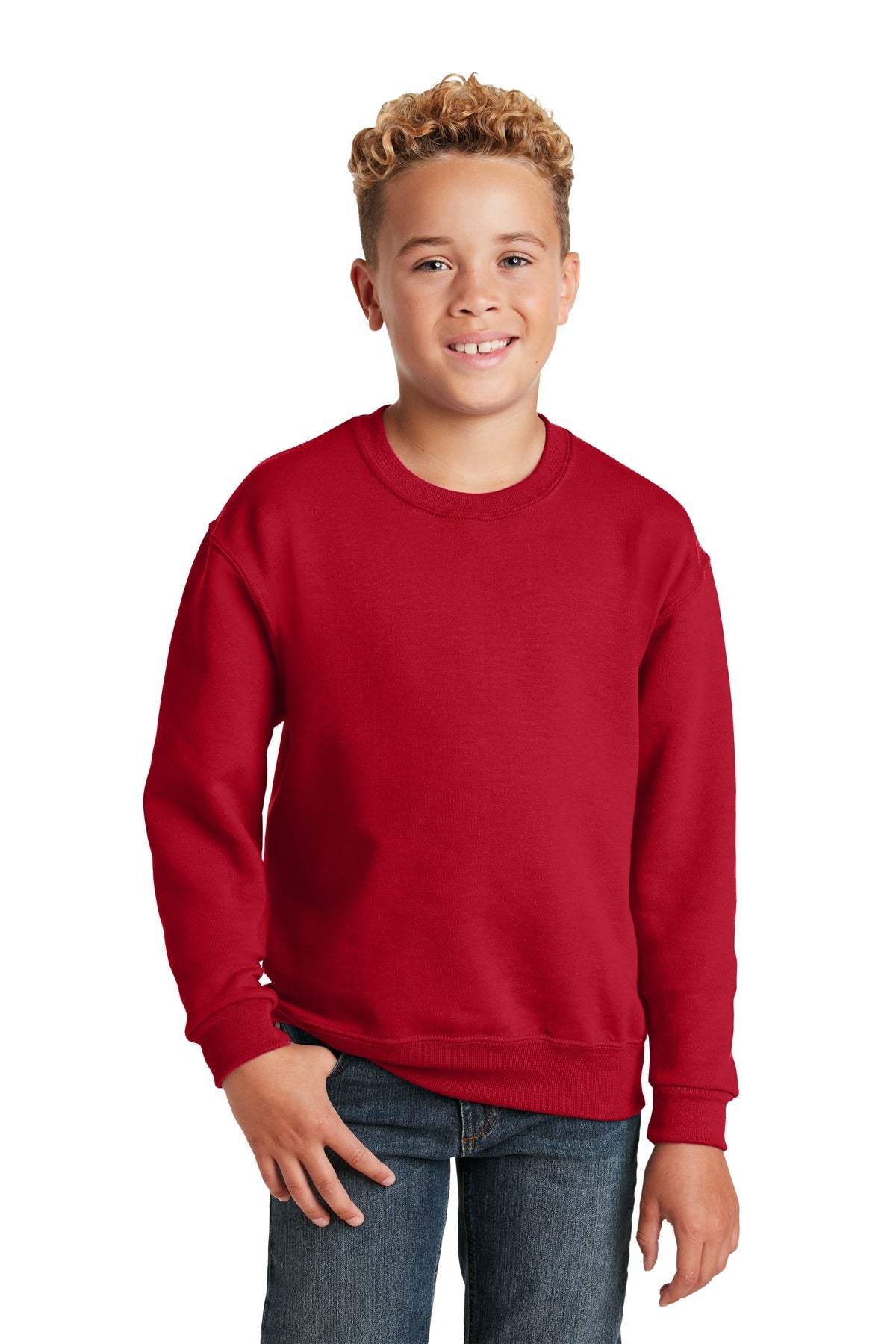 Jerzees® - Youth NuBlend® Crewneck Sweatshirt.  562B